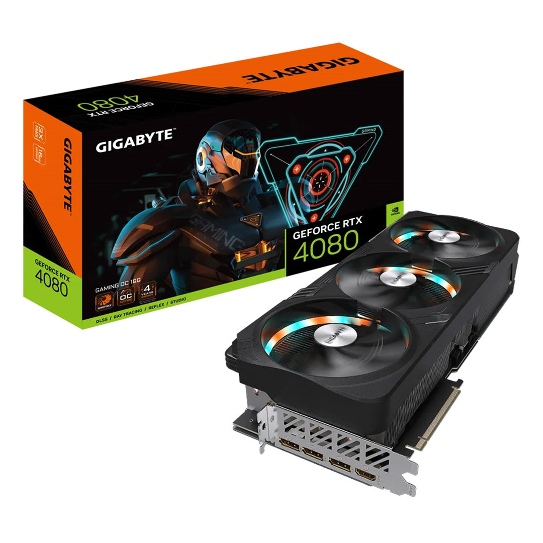 Gigabyte Nvidia GeForce RTX 4080 GAMING OC 16GB Triple Fan RGB Graphics Card - Core Components by Gigabyte The Chelsea Gamer