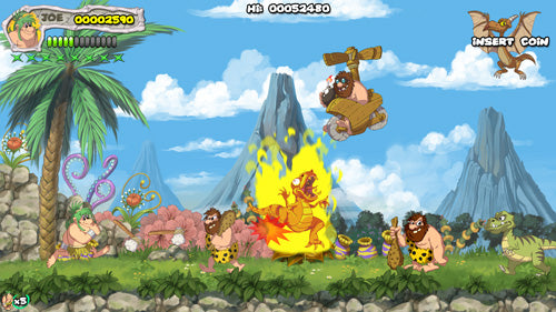 New Joe & Mac: Caveman Ninja - T-Rex Edition - PlayStation 5 - Video Games by Maximum Games Ltd (UK Stock Account) The Chelsea Gamer
