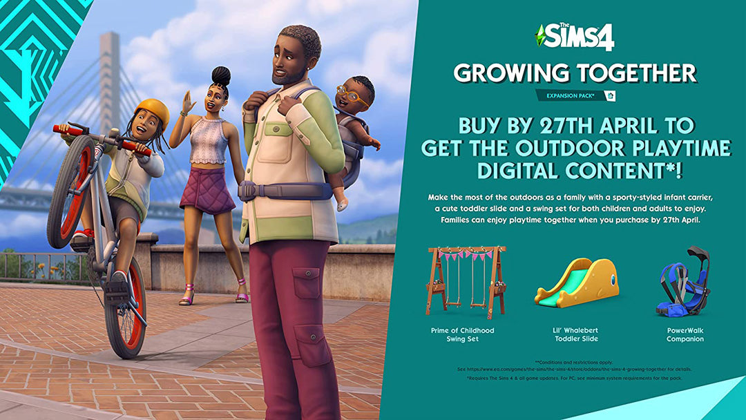 Sims™ 4 Growing Together Expansion Pack - Ep13 - Video Games by Electronic Arts The Chelsea Gamer