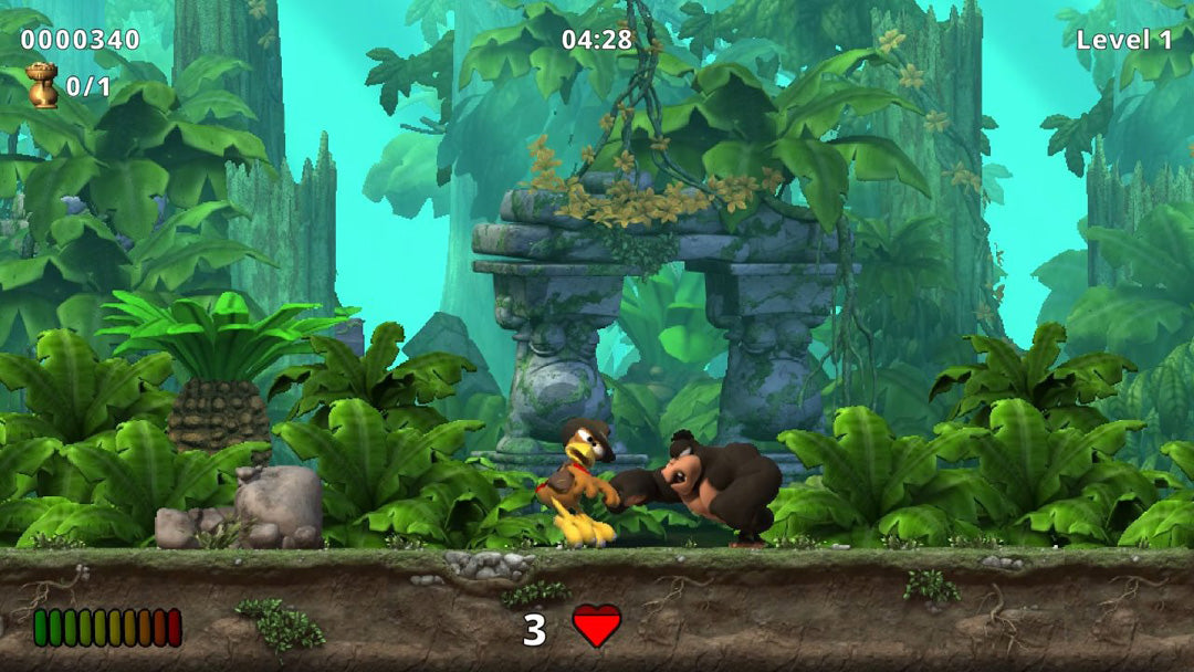 Crazy Chicken: Traps and Treasures - Nintendo Switch - Code In A Box - Video Games by Mindscape The Chelsea Gamer