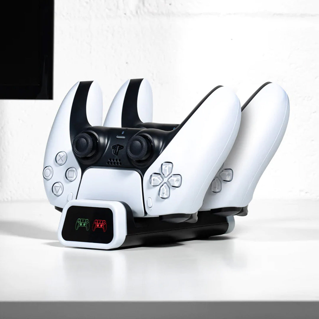 Numskull Fast Charge Twin Charging Dock - PlayStation 5 - Console Accessories by Numskull Designs The Chelsea Gamer