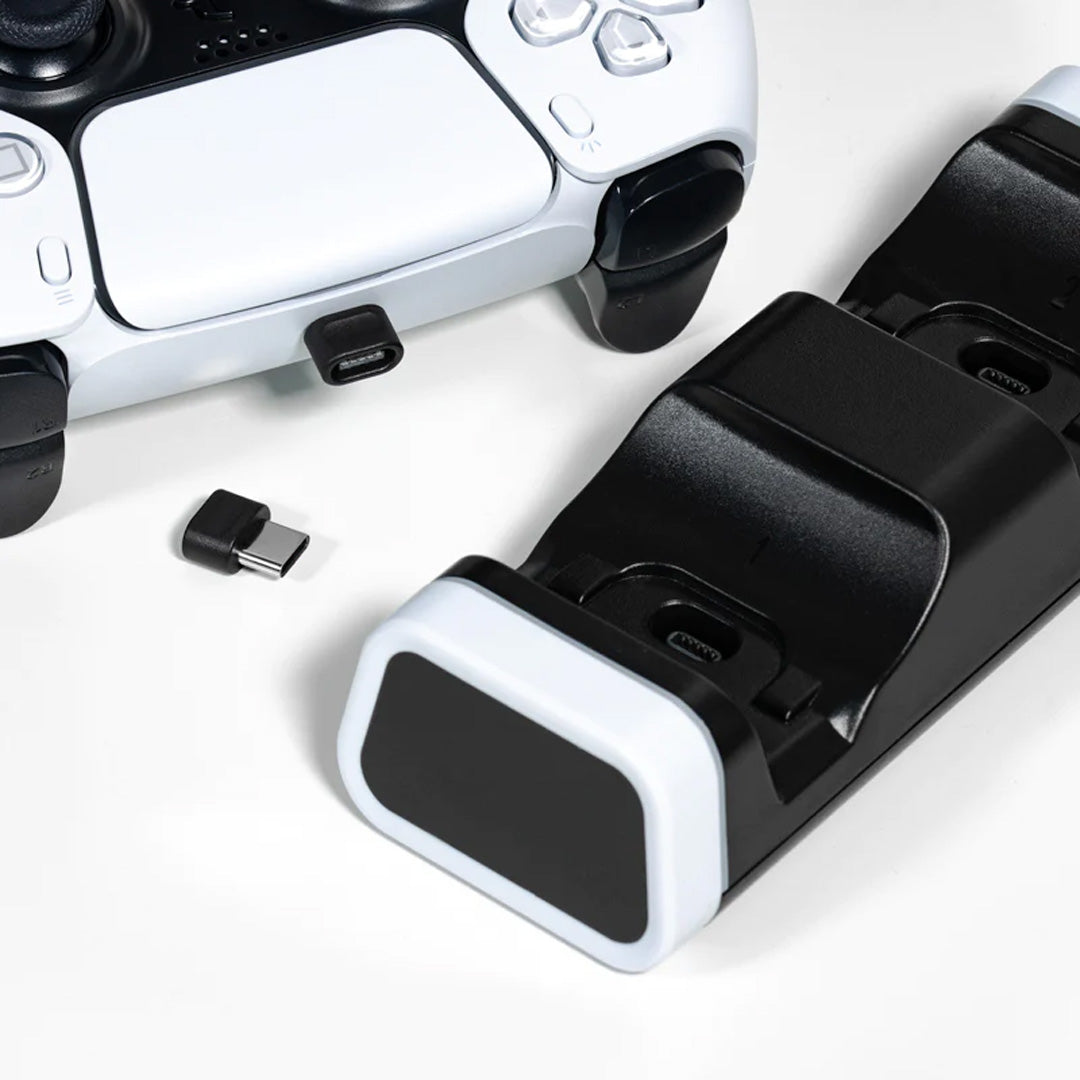 Numskull Fast Charge Twin Charging Dock - PlayStation 5 - Console Accessories by Numskull Designs The Chelsea Gamer
