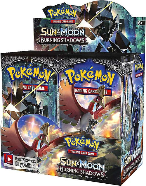 Pokemon SUN & MOON Burning Shadows Trading Cards Booster Packet - merchandise by Pokémon The Chelsea Gamer