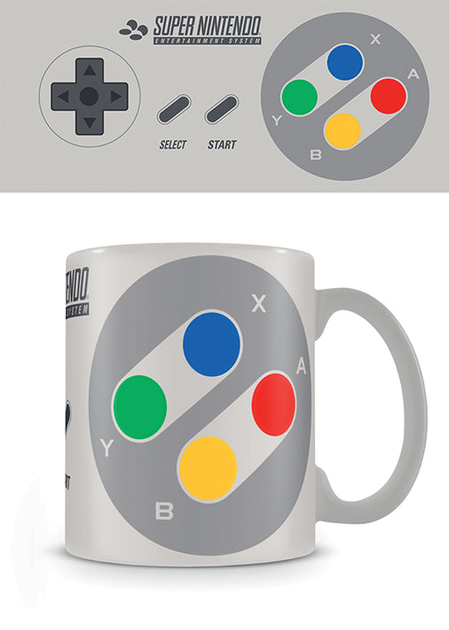 Pyramid International Nintendo (Snes Controller) Official Boxed Ceramic Coffee/Tea Mug - merchandise by Pyramid International The Chelsea Gamer