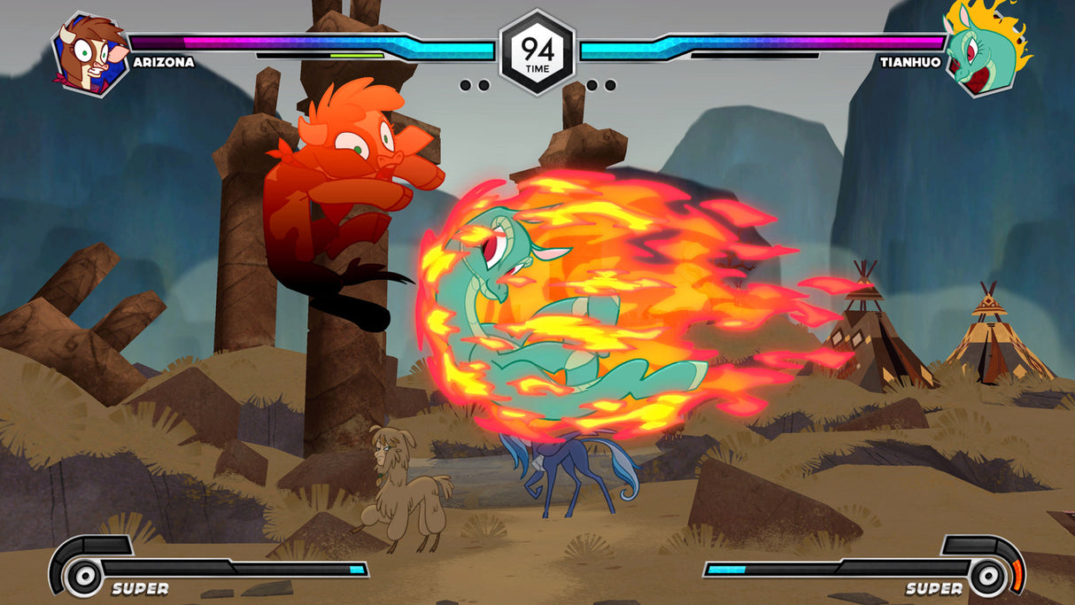 Them's Fightin' Herds - Deluxe Edition - PlayStation 4 - Video Games by Maximum Games Ltd (UK Stock Account) The Chelsea Gamer