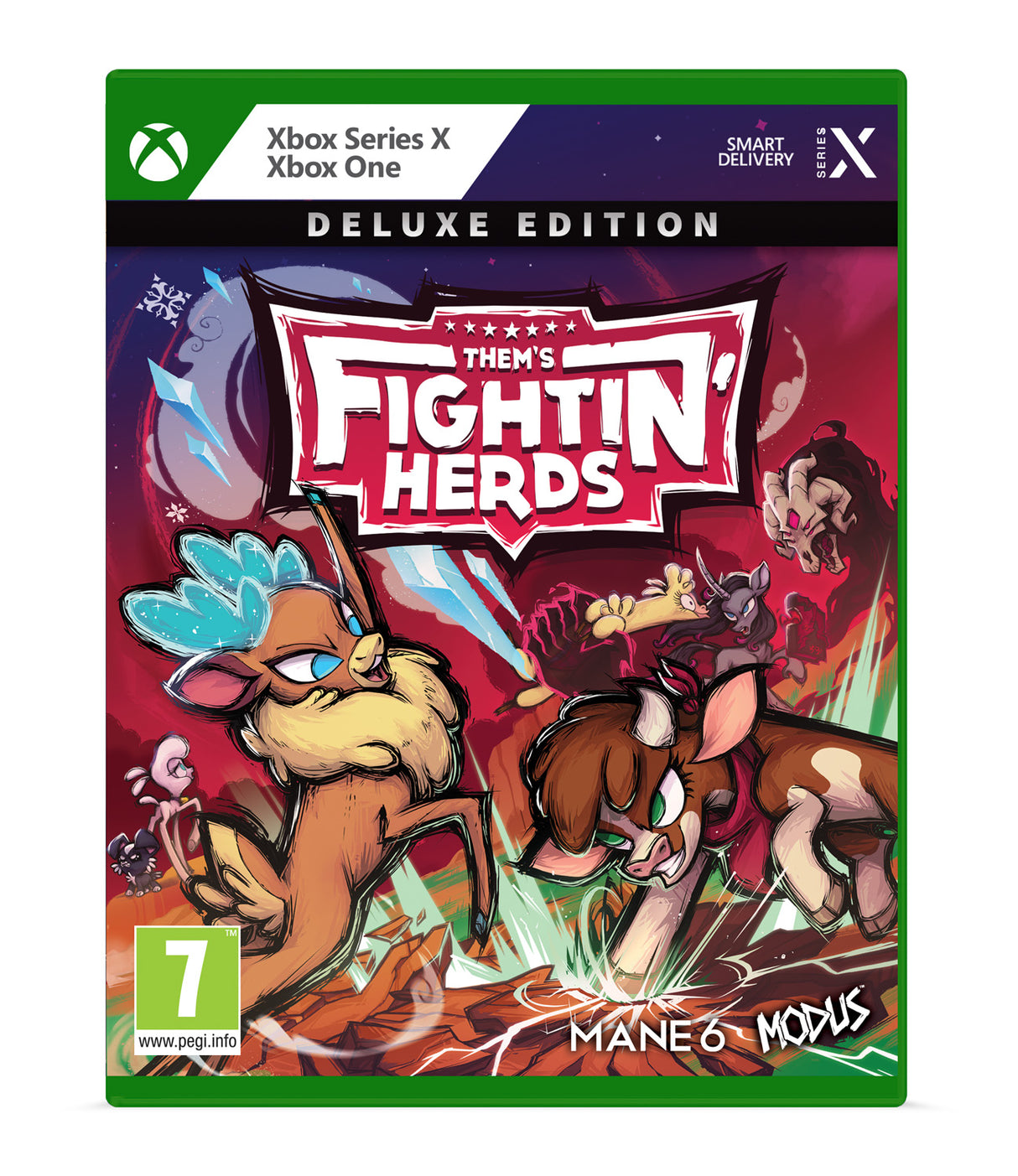 Them's Fightin' Herds - Deluxe Edition - Xbox - Video Games by Maximum Games Ltd (UK Stock Account) The Chelsea Gamer