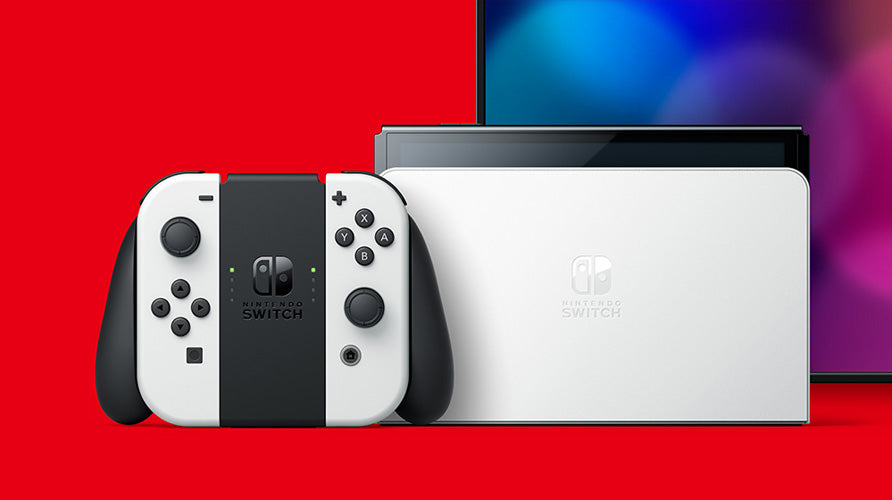 Nintendo Switch (OLED Model) - White - Console pack by Nintendo The Chelsea Gamer