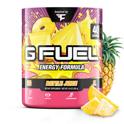 G Fuel - Battle Juice Tub - merchandise by G Fuel The Chelsea Gamer