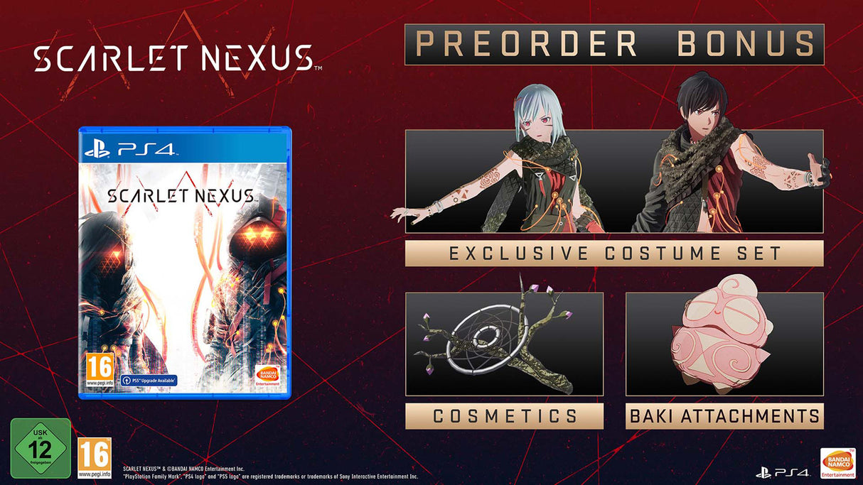 Scarlet Nexus - PlayStation 4 - Video Games by Bandai Namco Entertainment The Chelsea Gamer