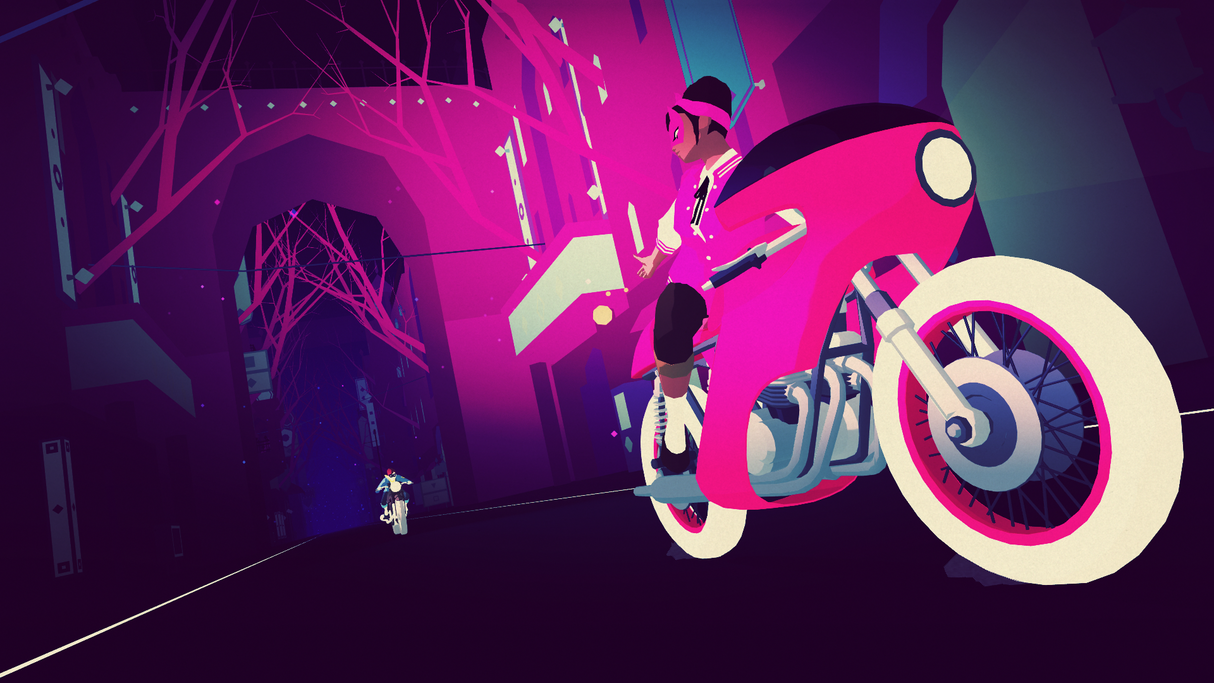 Sayonara Wild Hearts - PlayStation 4 - Video Games by Skybound Games The Chelsea Gamer