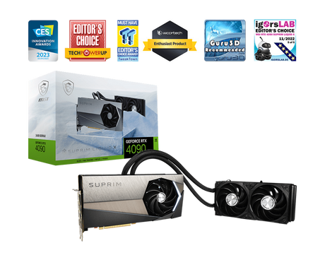 MSI GeForce RTX™ 4090 SUPRIM LIQUID X 24G Graphics Card - Core Components by MSI The Chelsea Gamer
