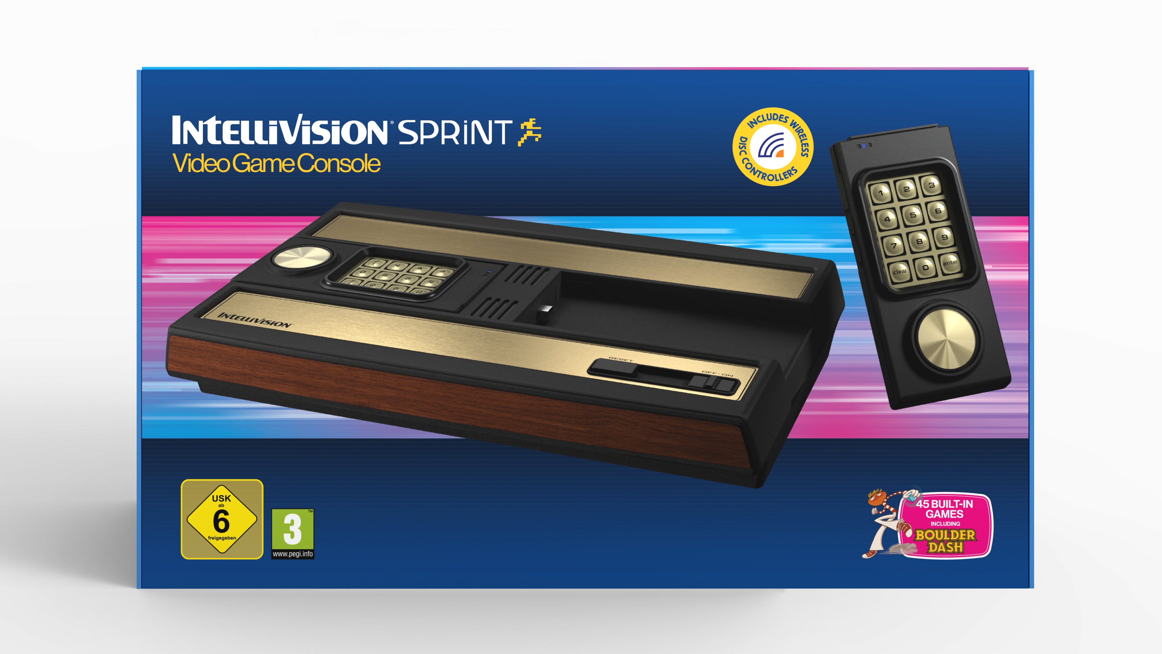 Intellivision Sprint - Retro Console - Console pack by Intellivision The Chelsea Gamer