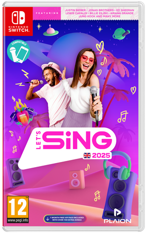 Let's Sing 2025 - UK Version (Standalone) Nintendo Switch - Video Games by Plaion The Chelsea Gamer