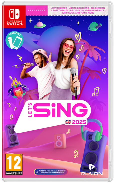 Let's Sing 2025 - UK Version (Standalone) Nintendo Switch - Video Games by Plaion The Chelsea Gamer