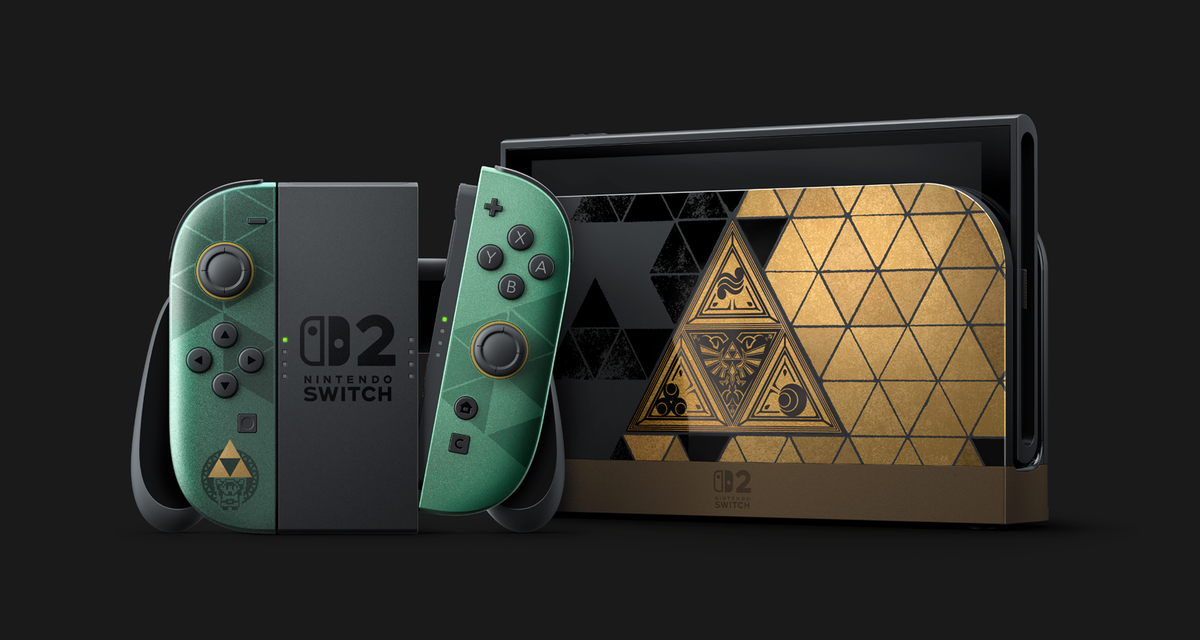 Nintendo Switch 2 - The Legend of Zelda 40th Anniversary Edition Console