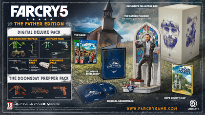 Far Cry 5 - The Father Edition - Xbox One - Video Games by UBI Soft The Chelsea Gamer