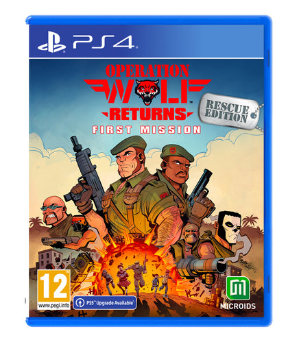 Operation Wolf Returns: First Mission - Day 1 Edition - PlayStation 4 - Video Games by Maximum Games Ltd (UK Stock Account) The Chelsea Gamer