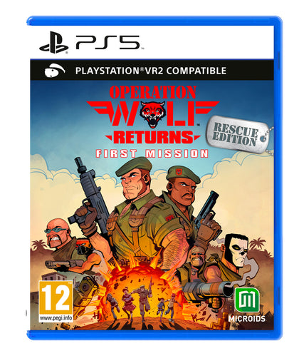 Operation Wolf Returns: First Mission - Day 1 Edition - PlayStation 5 - Video Games by Maximum Games Ltd (UK Stock Account) The Chelsea Gamer