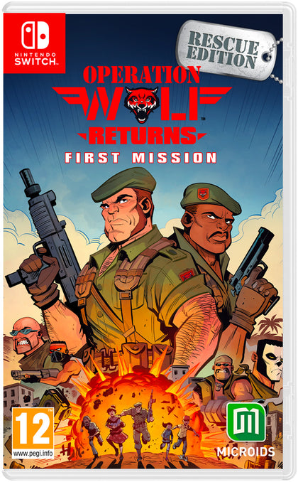 Operation Wolf Returns: First Mission - Day 1 Edition - Nintendo Switch - Video Games by Maximum Games Ltd (UK Stock Account) The Chelsea Gamer