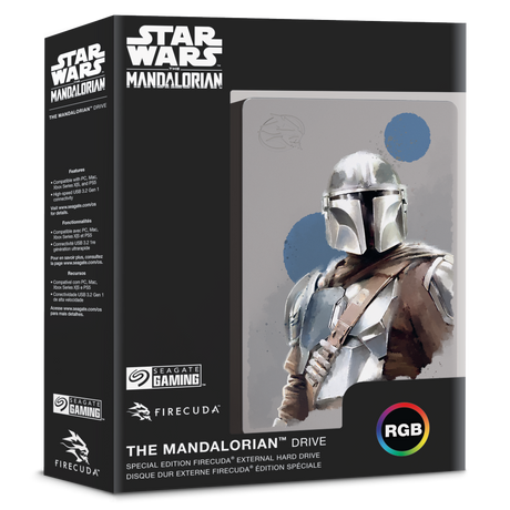 The Mandalorian™ Drive - Special Edition FireCuda External 2TB Hard Drive - Console Accessories by Seagate The Chelsea Gamer