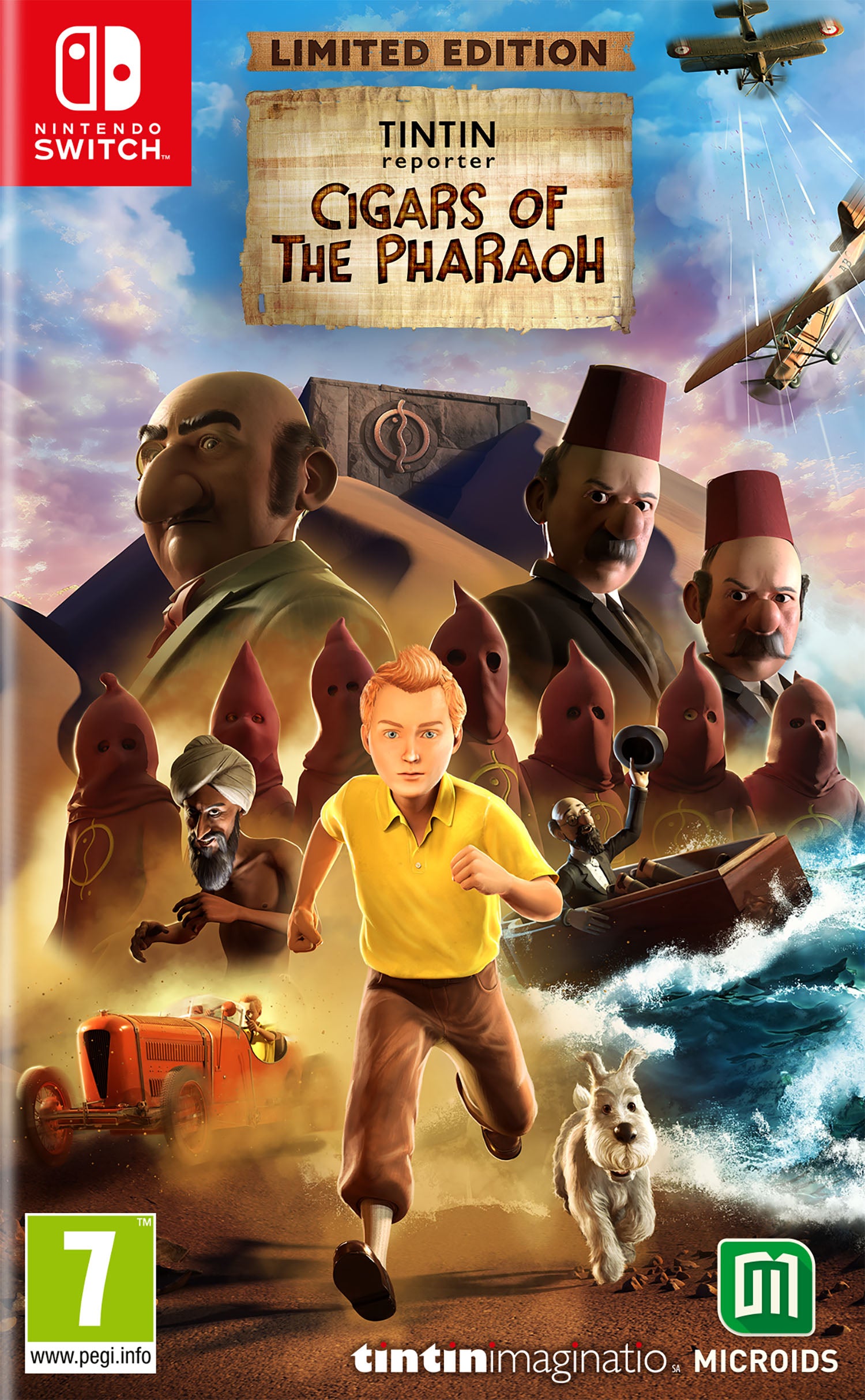 Tintin Reporter: Cigars of the Pharaoh - Limited Edition - Nintendo Switch - Video Games by Maximum Games Ltd (UK Stock Account) The Chelsea Gamer