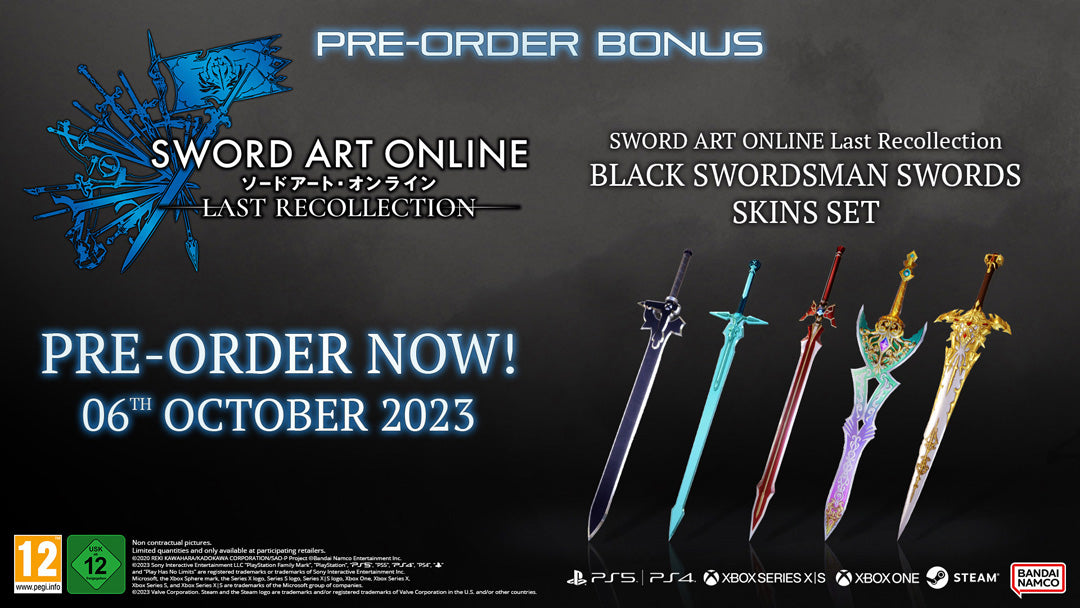 Sword Art Online: Last Recollection - PlayStation 4 - Video Games by Bandai Namco Entertainment The Chelsea Gamer