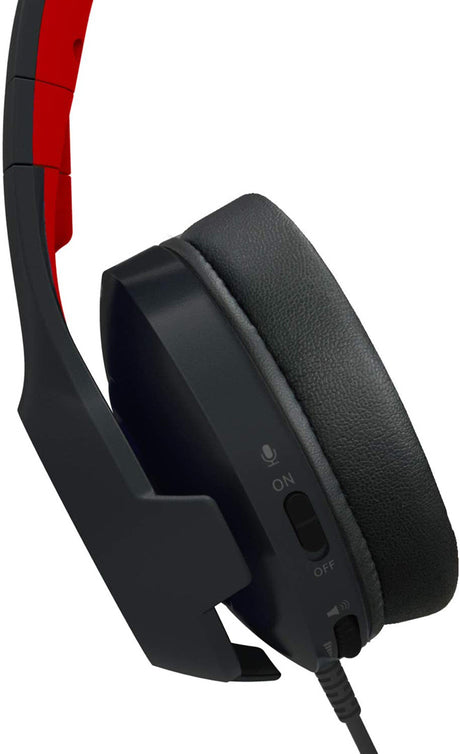 Hori - Gaming Headset Pro (Black/Red) for Nintendo Switch - Console Accessories by HORI The Chelsea Gamer