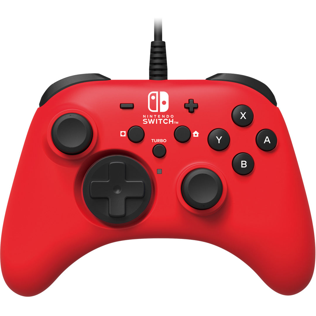 Hori - HORIPAD (Red) for Nintendo Switch - Console Accessories by HORI The Chelsea Gamer