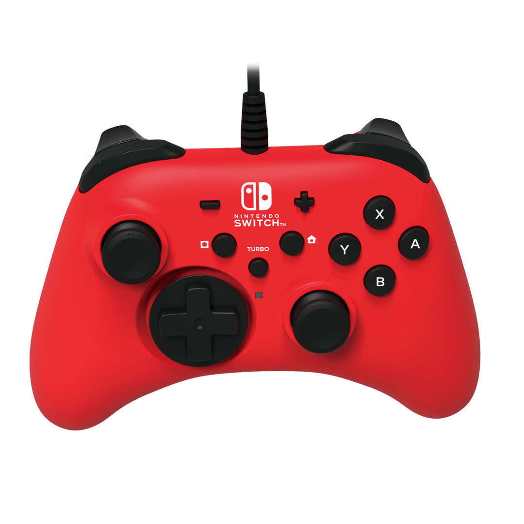 Hori - HORIPAD (Red) for Nintendo Switch - Console Accessories by HORI The Chelsea Gamer