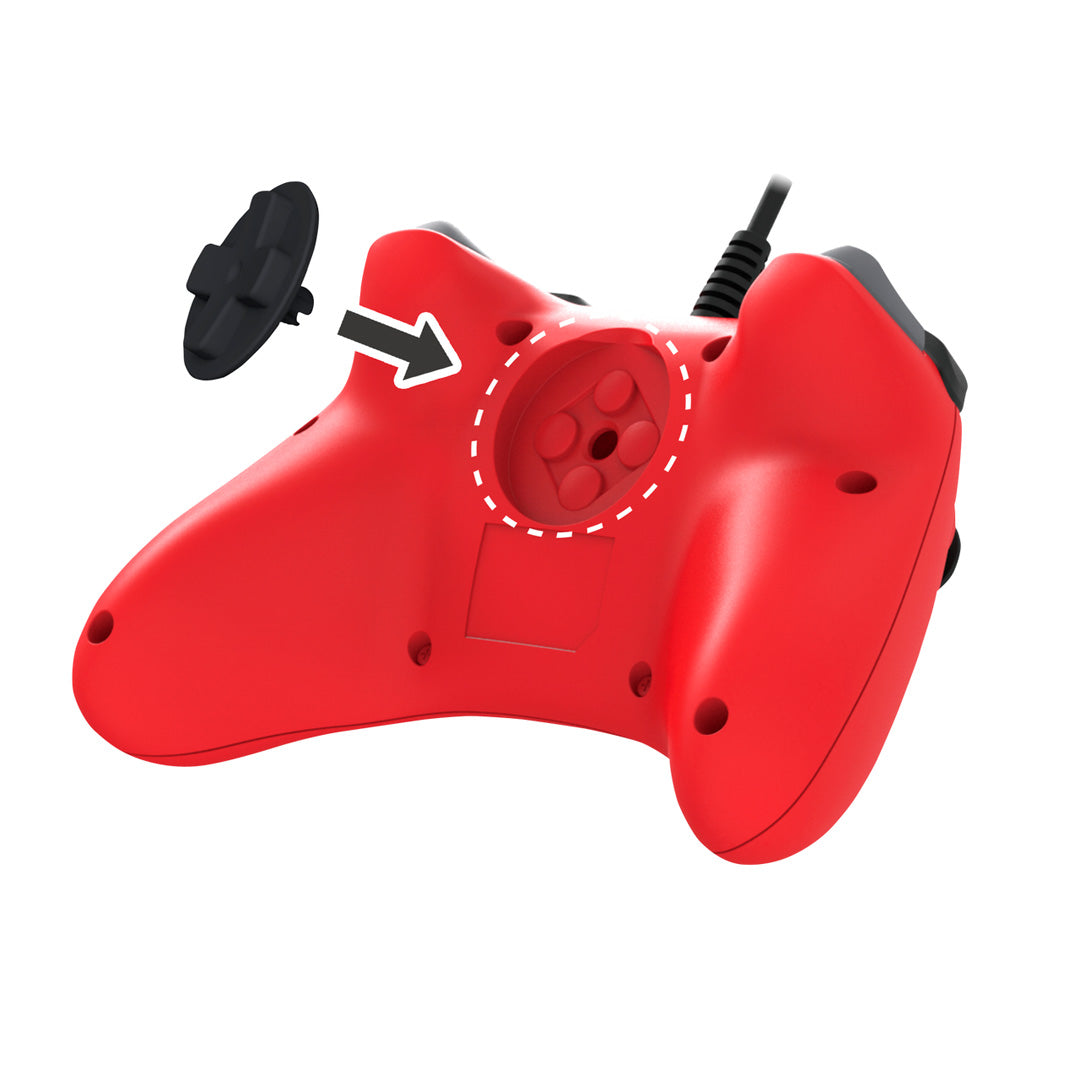 Hori - HORIPAD (Red) for Nintendo Switch - Console Accessories by HORI The Chelsea Gamer