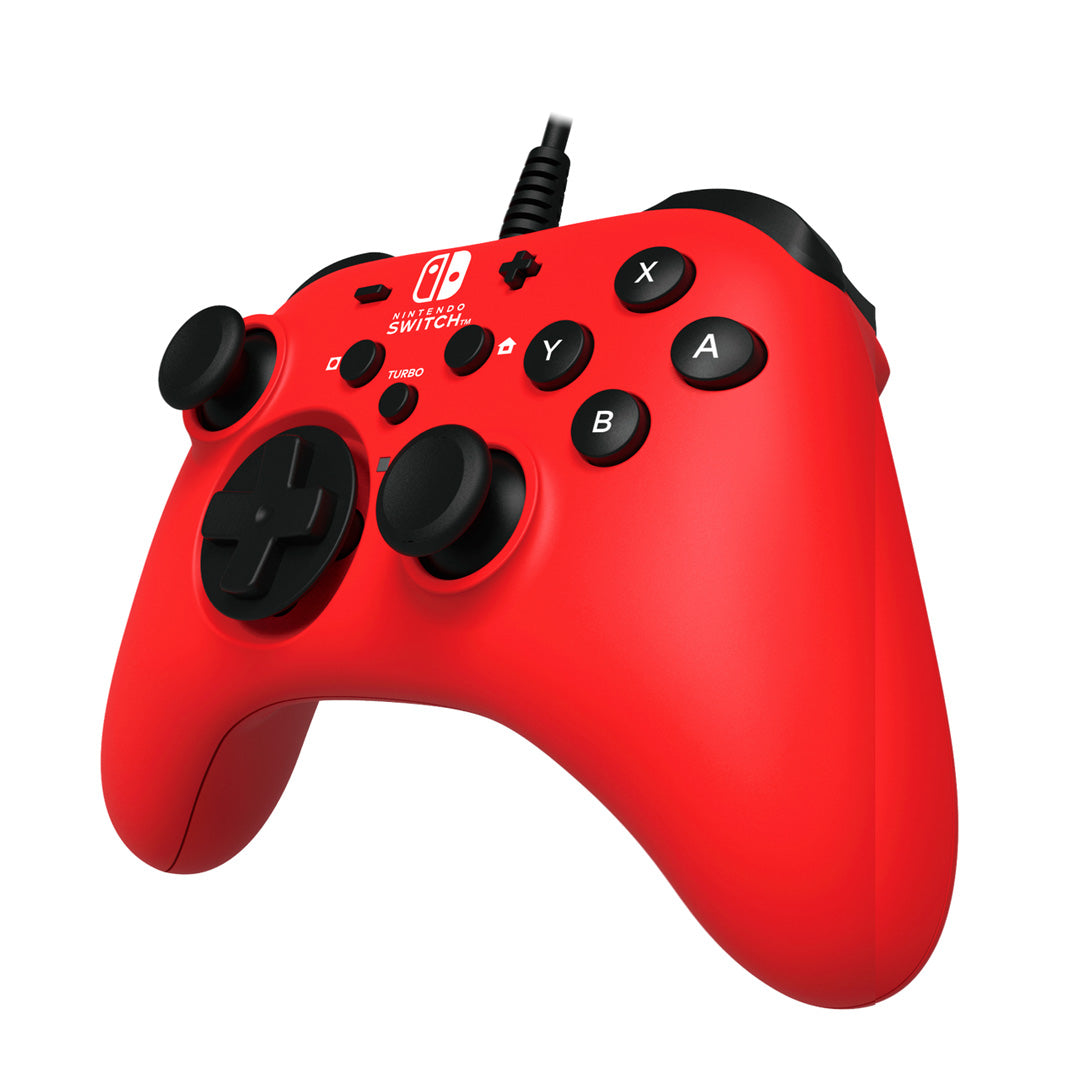 Hori - HORIPAD (Red) for Nintendo Switch - Console Accessories by HORI The Chelsea Gamer