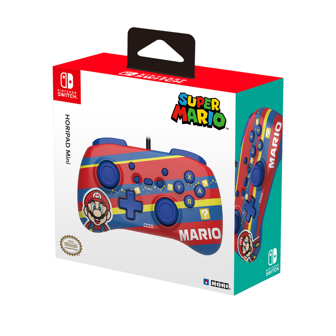 HORIPAD Mini (Super Mario Series - Mario) for Nintendo Switch - Console Accessories by HORI The Chelsea Gamer
