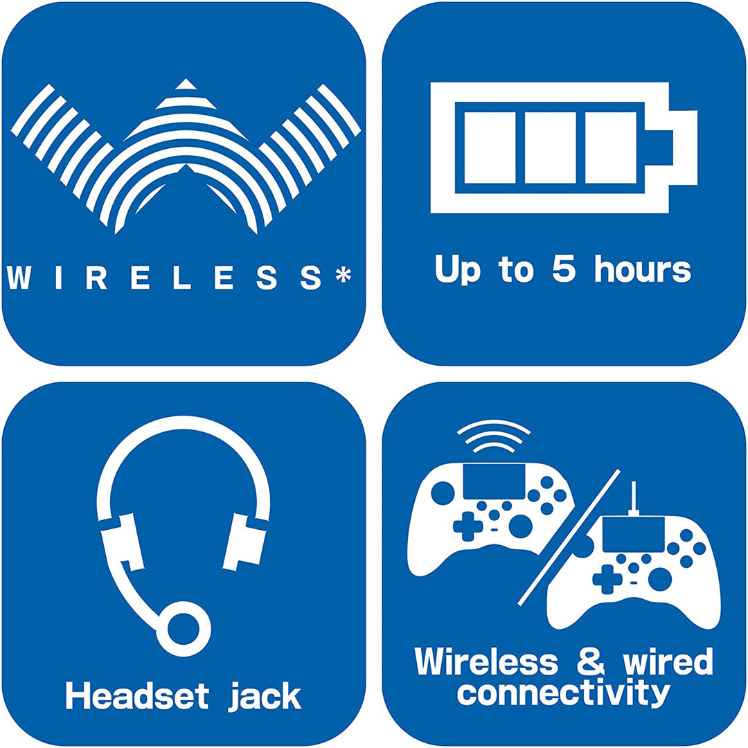 Hori - ONYX Plus Wireless Controller for PlayStation 4 - Console Accessories by HORI The Chelsea Gamer