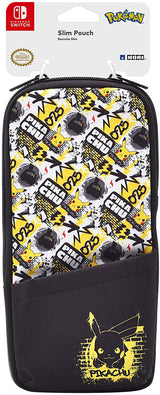 Hori - Slim Pouch Pikachu Edition for Nintendo Switch - Console Accessories by HORI The Chelsea Gamer