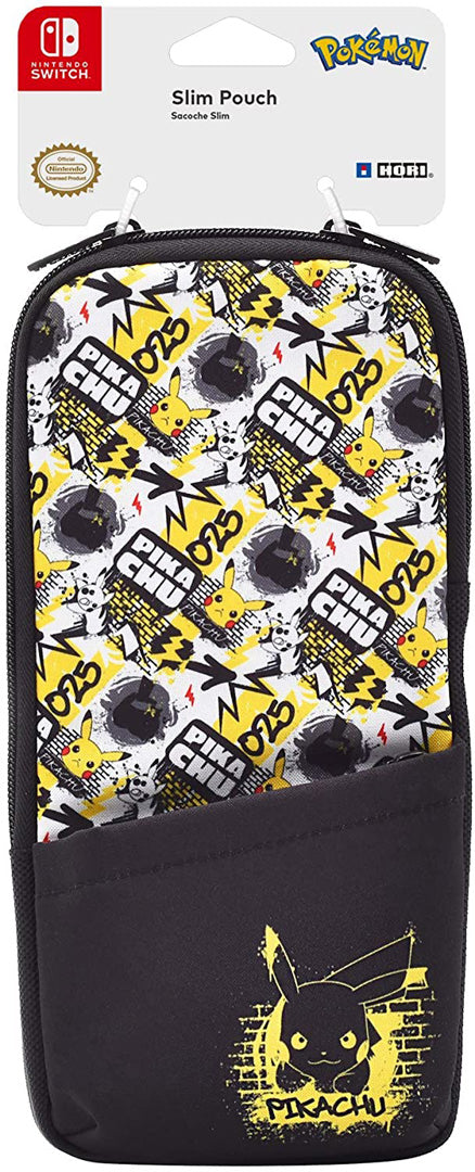 Hori - Slim Pouch Pikachu Edition for Nintendo Switch - Console Accessories by HORI The Chelsea Gamer