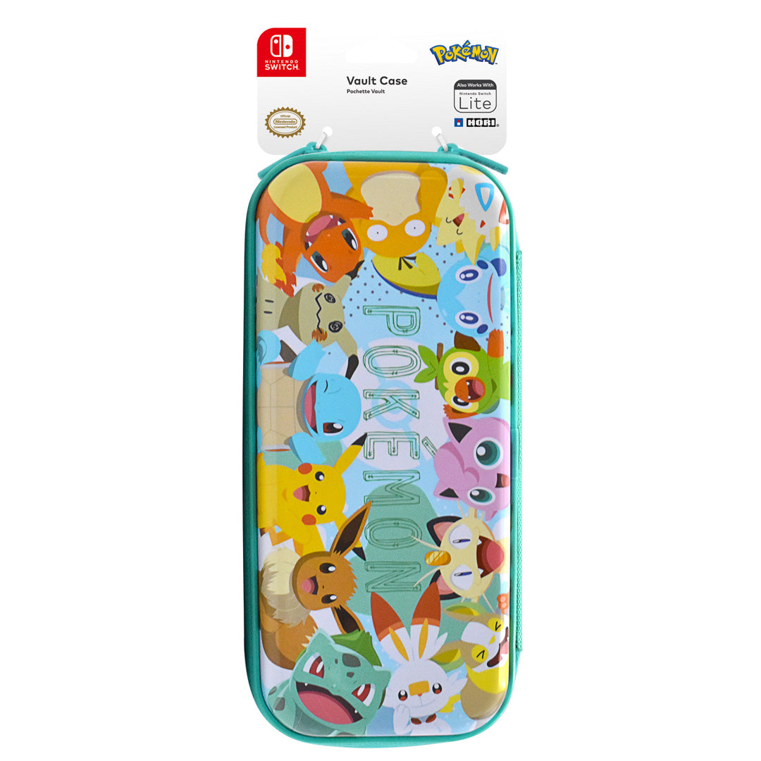 HORI- Premium Vault Case (Pokémon: Pikachu & Friends) for Nintendo Switch - Console Accessories by HORI The Chelsea Gamer
