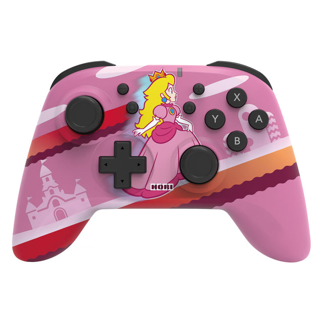 HORI- Wireless HORIPAD (Peach) for Nintendo Switch - Console Accessories by HORI The Chelsea Gamer