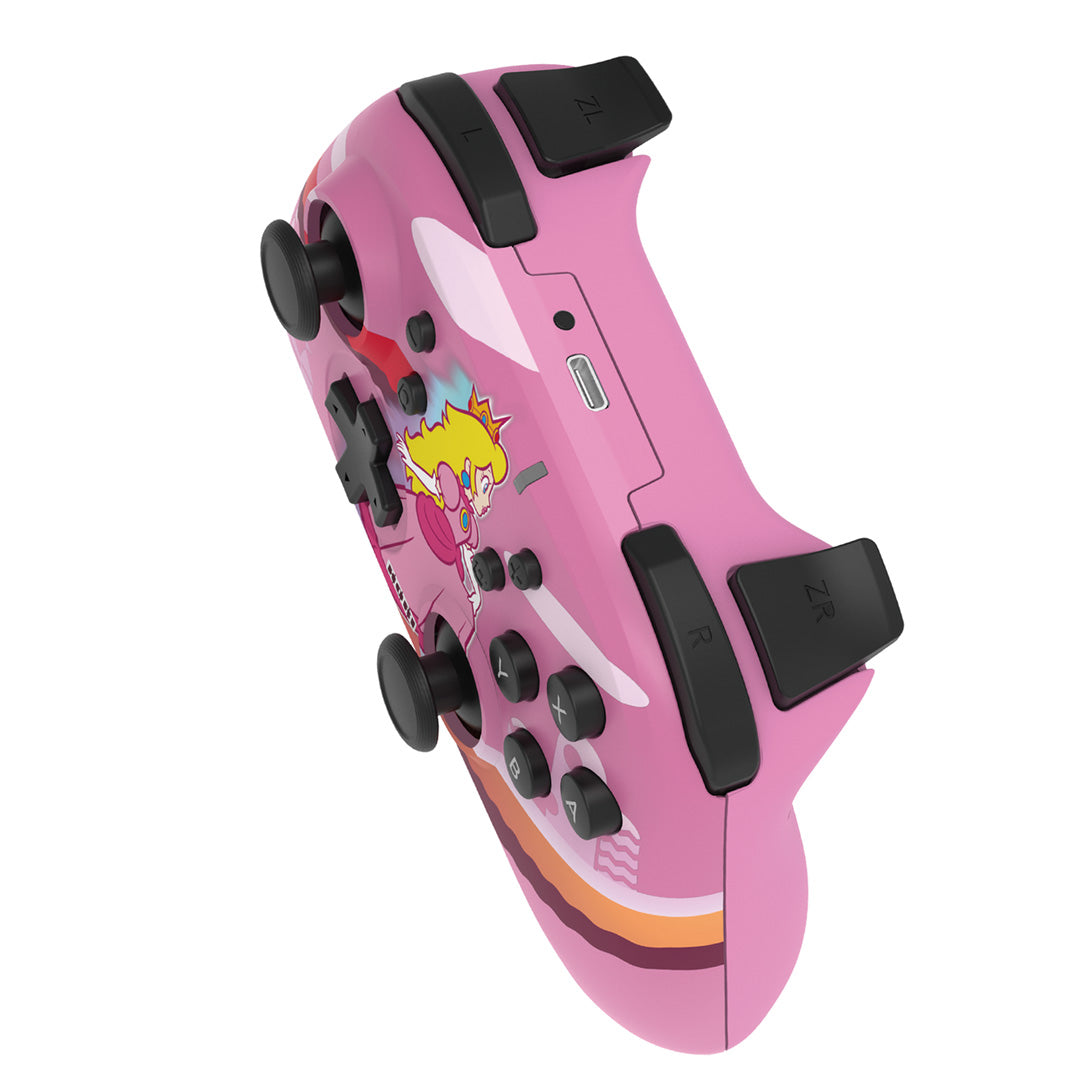 HORI- Wireless HORIPAD (Peach) for Nintendo Switch - Console Accessories by HORI The Chelsea Gamer