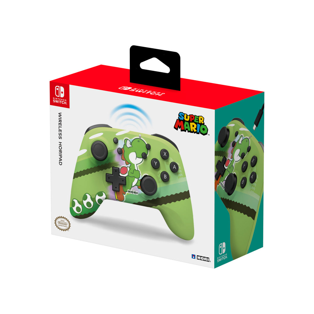 HORI- Wireless HORIPAD (Yoshi) for Nintendo Switch - Console Accessories by HORI The Chelsea Gamer