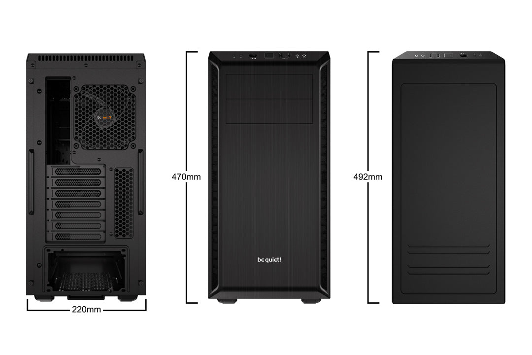 be quiet! Pure Base 600 Black - PC Case - Core Components by Be Quiet The Chelsea Gamer
