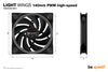 be quiet! Light Wings 140mm PWM High Speed - Fan - Core Components by Be Quiet The Chelsea Gamer