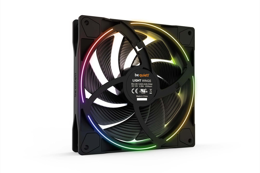 be quiet! Light Wings 140mm PWM High Speed - Fan Triple Pack - Core Components by Be Quiet The Chelsea Gamer