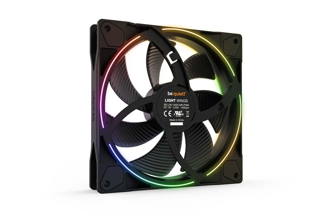 be quiet! Light Wings 140mm PWM - Fan Triple Pack - Core Components by Be Quiet The Chelsea Gamer