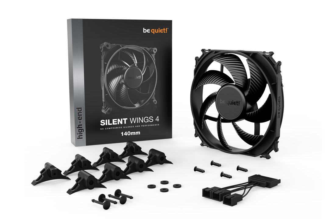 be quiet! Silent Wings 4 140mm - Fan - Core Components by Be Quiet The Chelsea Gamer