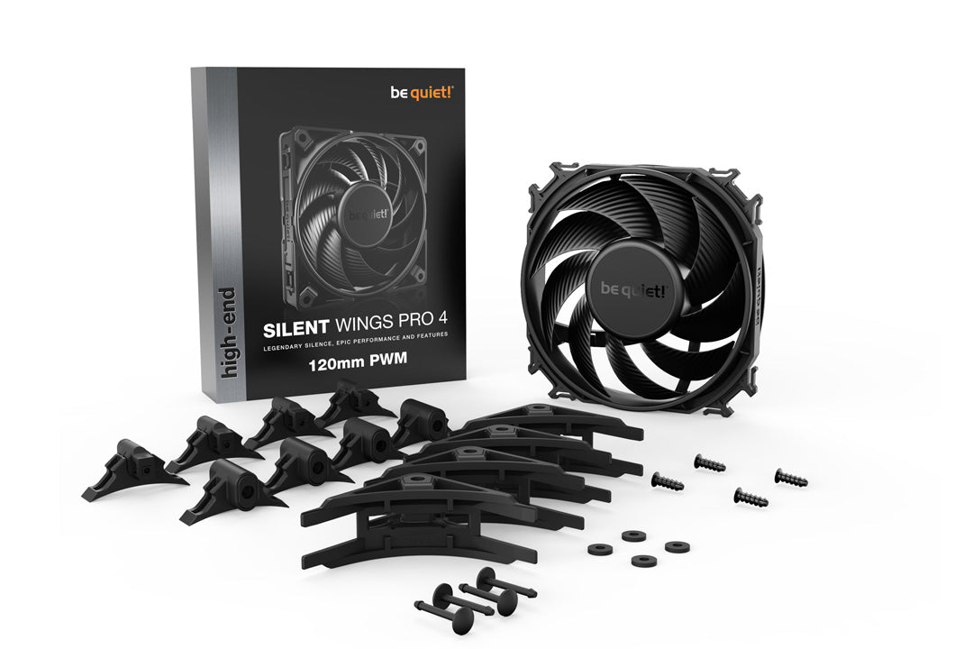 be quiet! Silent Wings Pro 4 120mm PWM High Speed - Fan - Core Components by Be Quiet The Chelsea Gamer