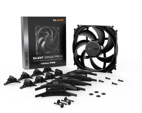 be quiet! Silent Wings Pro 4 140mm PWM High Speed - Fan - Core Components by Be Quiet The Chelsea Gamer