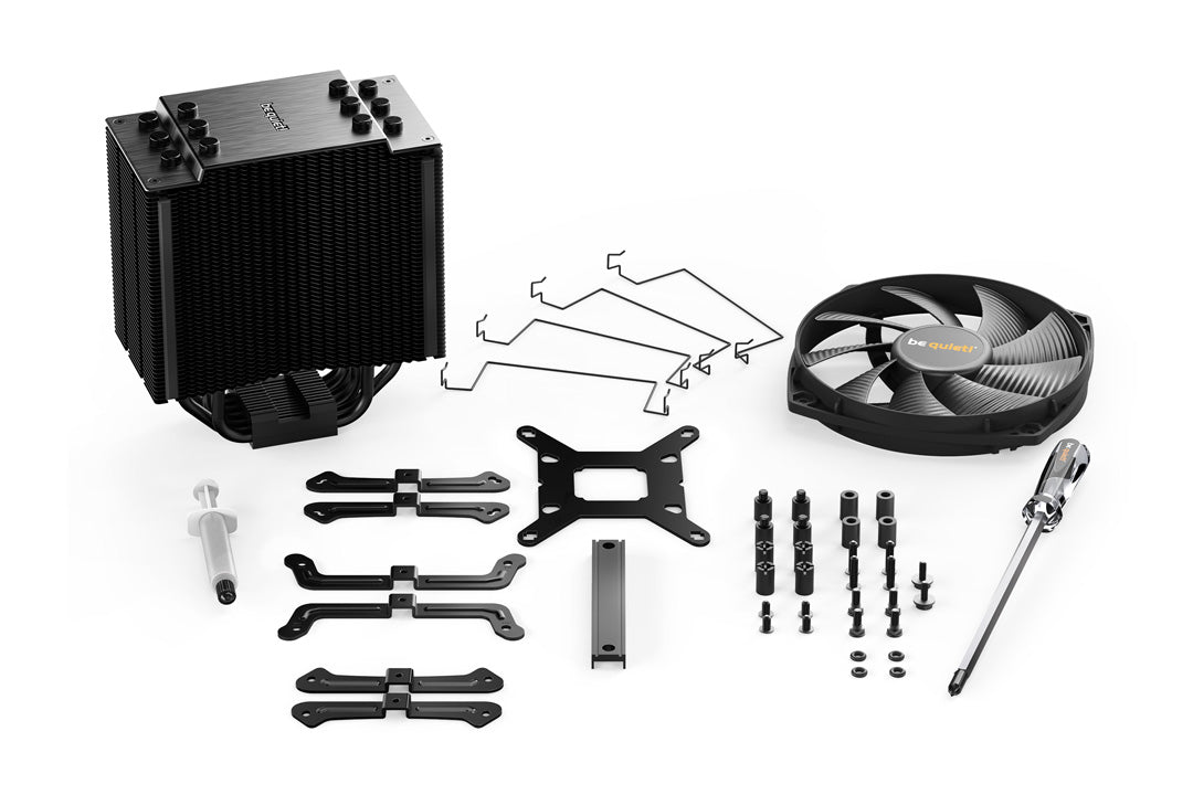be quiet! Dark Rock 4 - Fan CPU Cooler - Core Components by Be Quiet The Chelsea Gamer