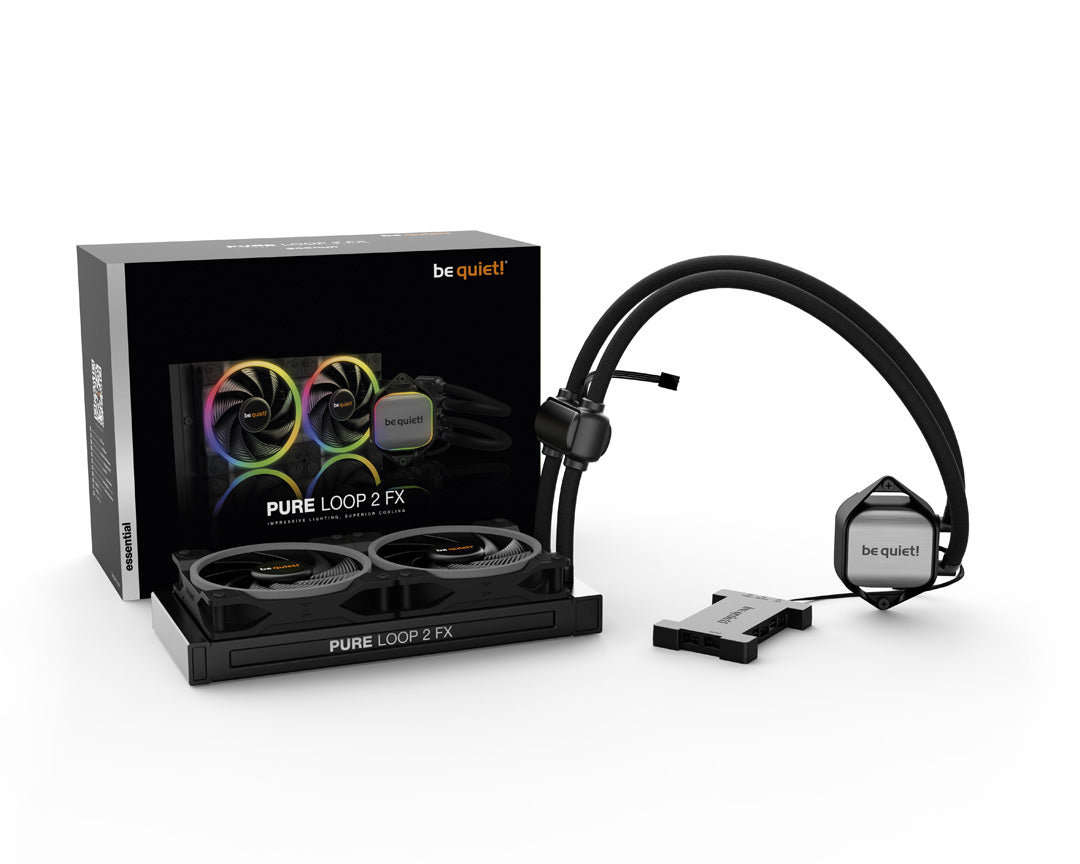 be quiet! Pure LOOP 2 FX 240mm - Liquid CPU Cooler - Core Components by Be Quiet The Chelsea Gamer