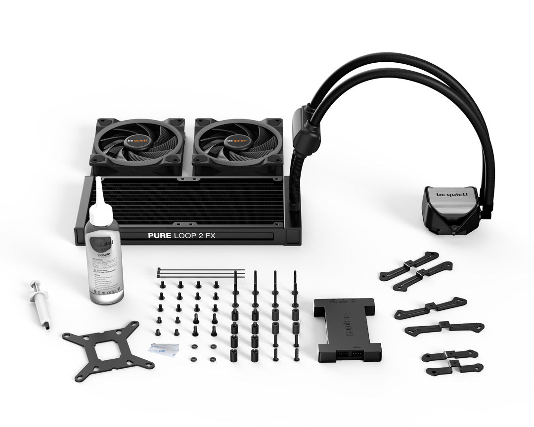 be quiet! Pure LOOP 2 FX 240mm - Liquid CPU Cooler - Core Components by Be Quiet The Chelsea Gamer