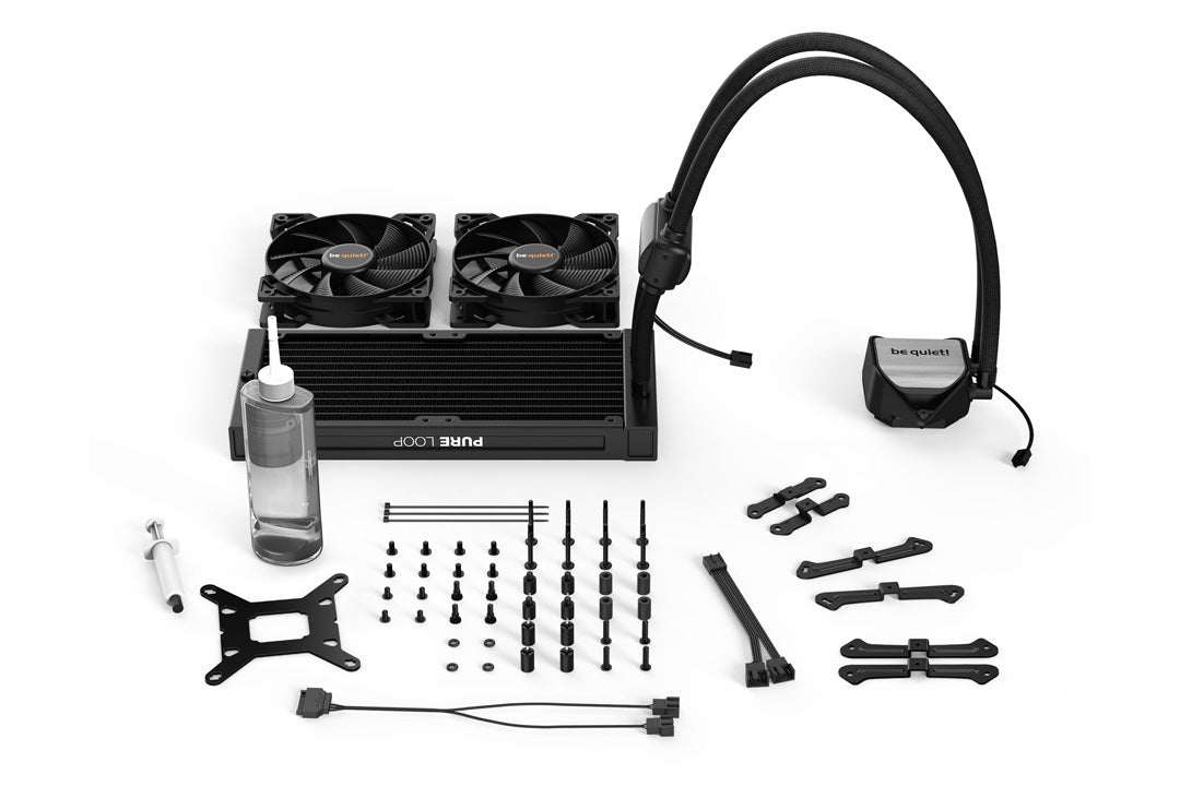 be quiet! Pure LOOP 240mm - Liquid CPU Cooler - Core Components by Be Quiet The Chelsea Gamer